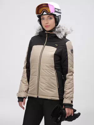Winterjacke für Damen LOAP OKIDASA OLW2343 BEIGE
