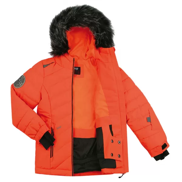  Winterjacke für Kinder LOAP FULSACA OLK2321 ORANGE 
