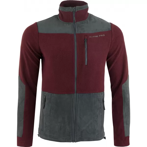  Fleece Sweatshirt ALPINE PRO CLEW MSWB379 ROSA 