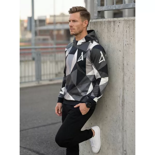  Premium-Sweatshirt für Herren ALTISPORT VOJ/ALM007MI01 GRAU 