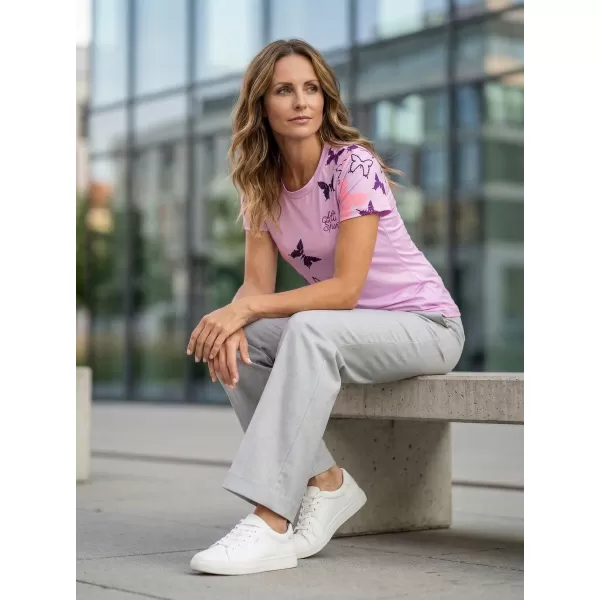  Hochwertiges Funktions-T-Shirt für Damen ALTISPORT VOJ/ALW002TR01 LILA 