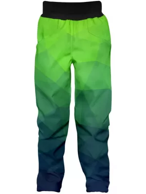 Baby Softshell Hosen WAMU MOZAIKA GRÜN