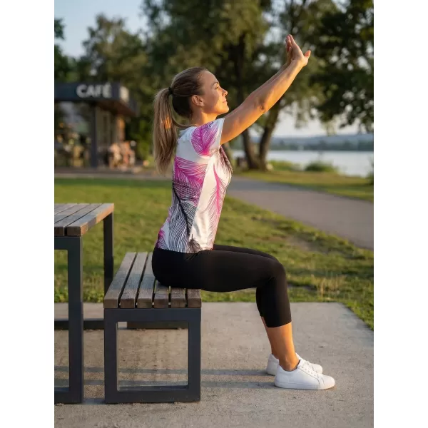  Hochwertiges Funktions-T-Shirt für Damen ALTISPORT VOJ/ALW001TR01 WEIß 