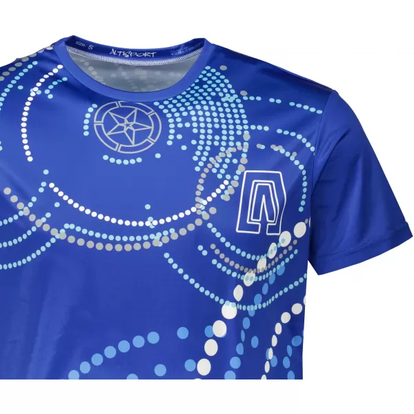  Premium-T-Shirt für Herren ALTISPORT VOJ/ALM003TR01 KÖNIGSBLAU 