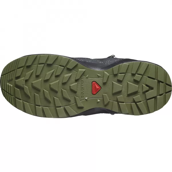  Kinderschuhe SALOMON OUTWAY MID CSWP JUNIOR L47283500 PHANTOM/SCHWARZ/SICHERHEITSGELB 