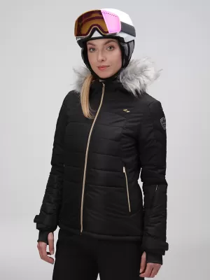 Winterjacke für Damen LOAP OKIDASA OLW2343 SCHWARZ