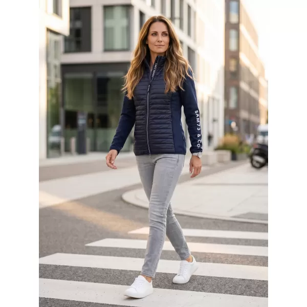  Damen-Sweatshirt SAM 73 MELMAN WM 780 DUNKELBLAU 