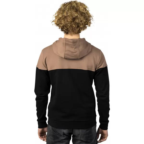  Herren-Sweatshirt HANNAH FEZCO HOODY ANTHRAZIT/COCA-MOKKA 
