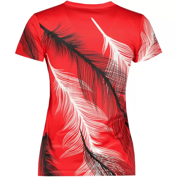  Hochwertiges Funktions-T-Shirt für Damen ALTISPORT VOJ/ALW001TR01 ROT 