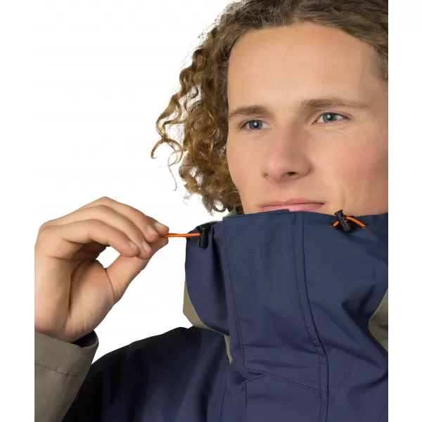  Herrenjacke HANNAH GAROW FD STIMMUNG INDIGO/GEBRANNTES OLIV 