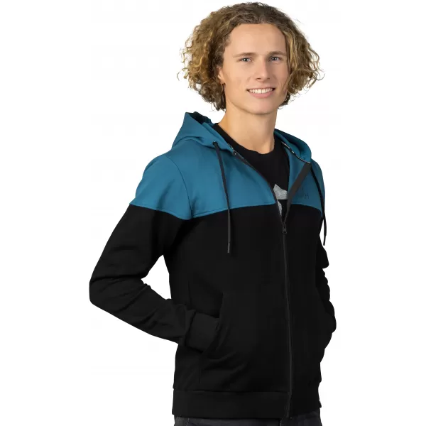  Herren-Sweatshirt HANNAH FEZCO HOODY ANTHRAZIT/DUNKLER DENIM 
