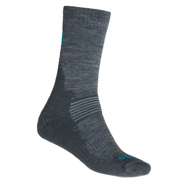  Socken SENSOR EXPEDITION MERINO GRAU/BLAU 