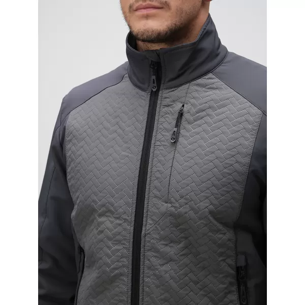  Herren-Softshelljacke LOAP URVAL OLM2313 DUNKELGRAU 
