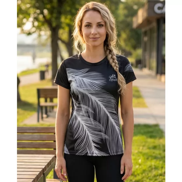  Hochwertiges Funktions-T-Shirt für Damen ALTISPORT VOJ/ALW001TR01 SCHWARZGRAU 