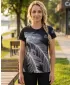 Hochwertiges Funktions-T-Shirt für Damen ALTISPORT VOJ/ALW001TR01 SCHWARZGRAU
