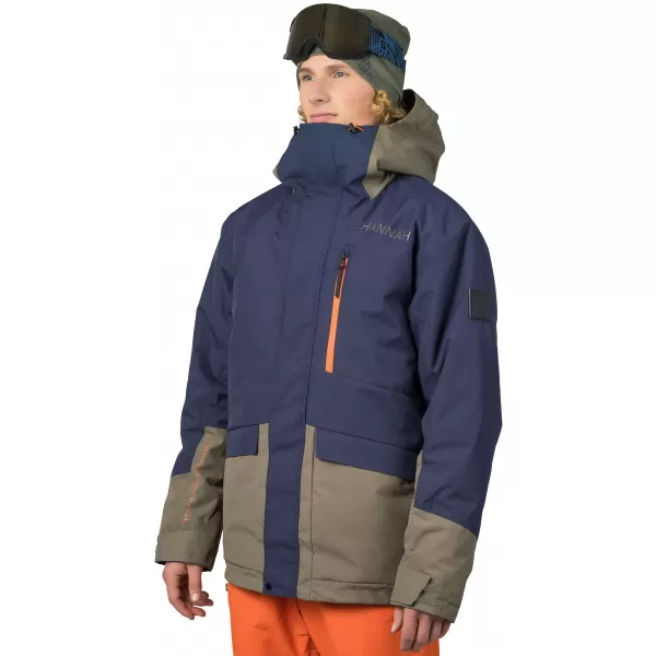  Herrenjacke HANNAH GAROW FD STIMMUNG INDIGO/GEBRANNTES OLIV 