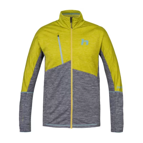  Herren-Sweatshirt HANNAH NIRO CITRONELLE/HELLGRAUMEL 
