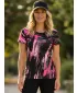 Hochwertiges Funktions-T-Shirt für Damen ALTISPORT VOJ/ALW010TR01 SCHWARZ/HELLROSA