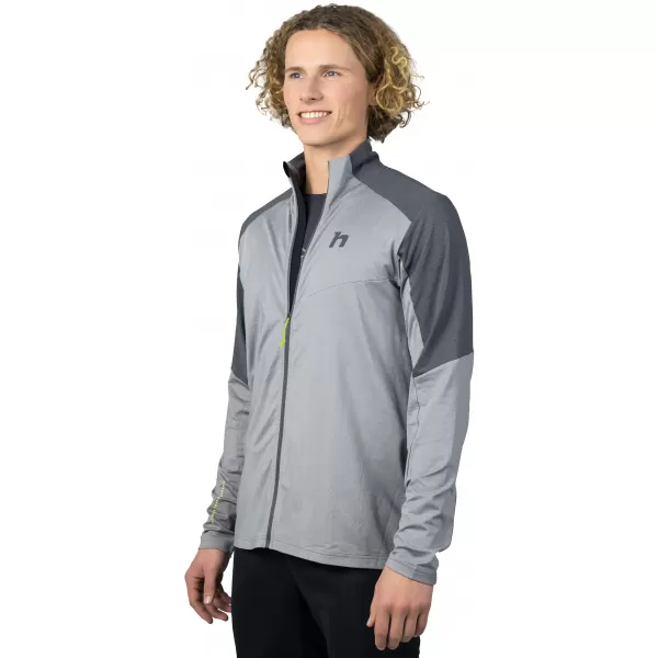  Herren-Sweatshirt HANNAH ENGE RUHIGES GRAUMEL/ASPHALTMEL 