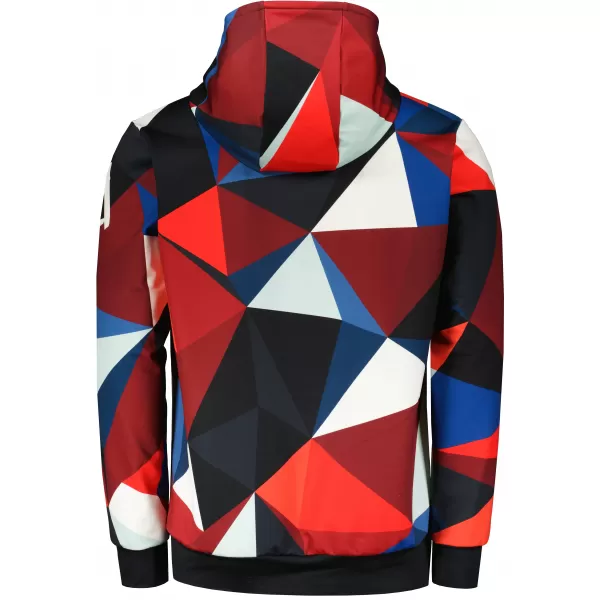  Premium-Sweatshirt für Herren ALTISPORT VOJ/ALM007MI01 MARINEBLAU/ROT 