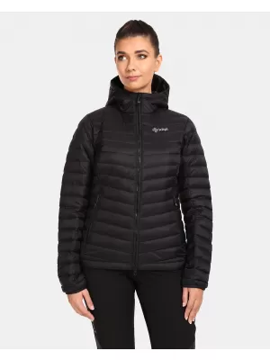 Daunenjacke für Damen KILPI PYRAMIDEN-W UL0114KI SCHWARZ
