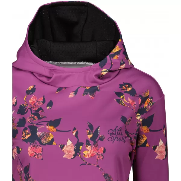  Premium-Sweatshirt für Damen ALTISPORT VOJ/ALW024MI01 LILA 