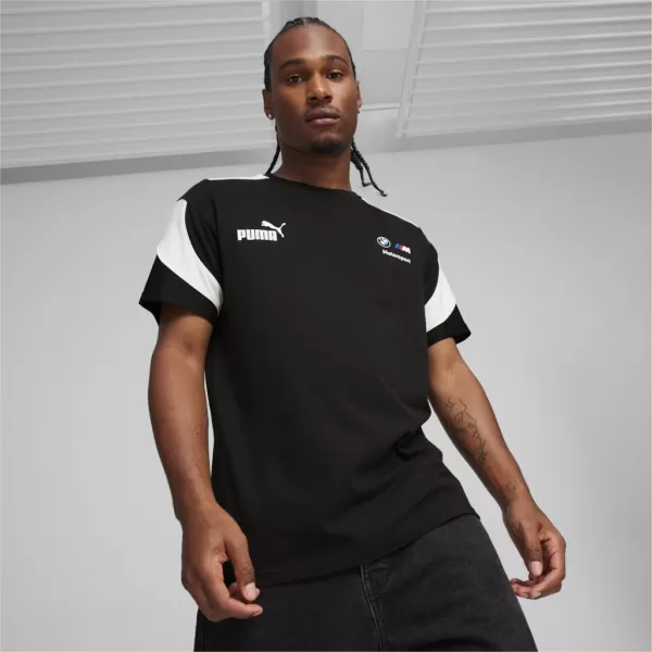  Herren-T-Shirt PUMA BMW MMS MT7+ TEE 624141-01 SCHWARZ 