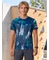 Hochwertiges Funktions-T-Shirt für Herren ALTISPORT VOJ/ALM010TR01 BLAU/SMARAGD