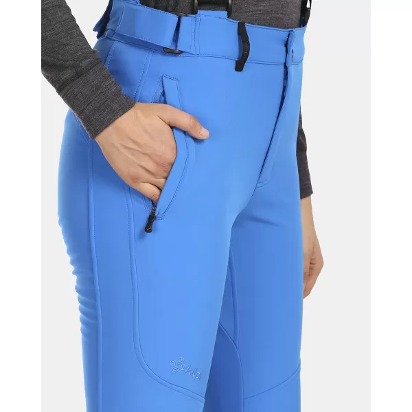  Softshell-Skihose für Damen KILPI RHEA-W UL0407KI BLAU 