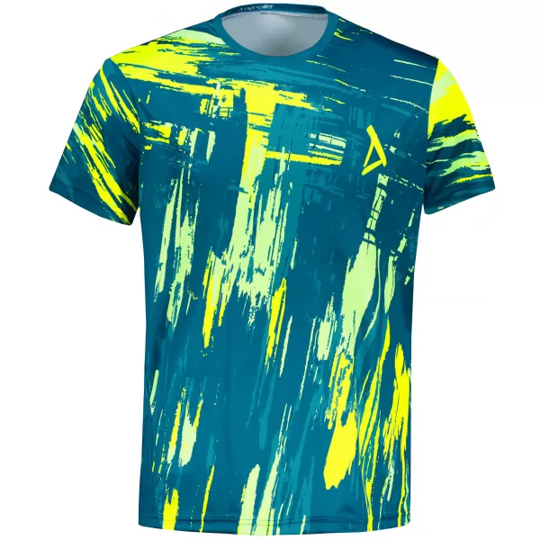  Hochwertiges Funktions-T-Shirt für Herren ALTISPORT VOJ/ALM010TR01 KEROSIN/GELB 