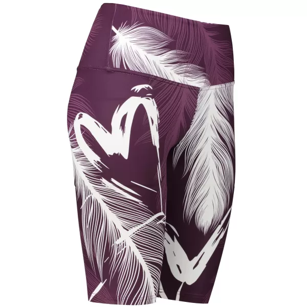  Damen-Leggings oberhalb des Knies Premium ALTISPORT VOJ/ALW001LEG02 LILA/WEIß 