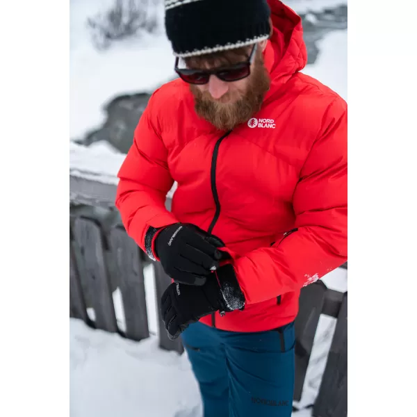  Herren-Winterjacke NORDBLANC BRILLIANCY NBWJM7926 ROT 