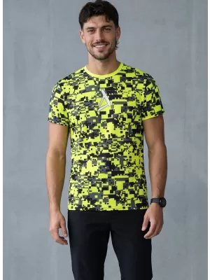 Herren Premium Plus Funktions-T-Shirt ALTISPORT VOJ/ALM011TR02 NEON GELB