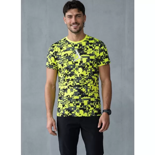  Herren Premium Plus Funktions-T-Shirt ALTISPORT VOJ/ALM011TR02 NEON GELB 