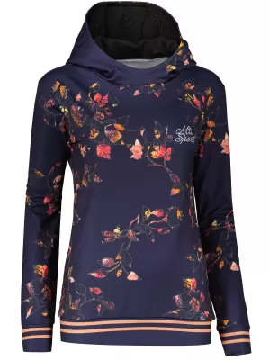 Premium-Sweatshirt für Damen ALTISPORT VOJ/ALW024MI01 DUNKELBLAU