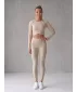 Lange Premium-Leggings für Damen ALTISPORT VOJ/ALW021LEG01 BRAUN