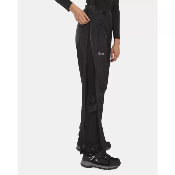  Wasserdichte Damenhose KILPI ALPIN-W UL0402KI SCHWARZ 