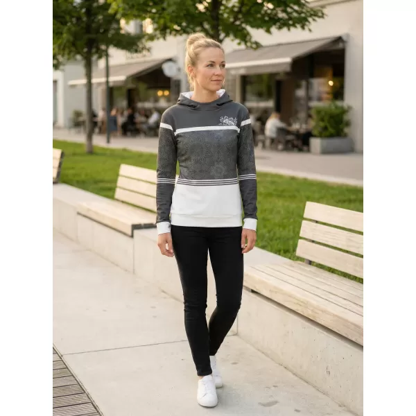  Premium-Sweatshirt für Damen ALTISPORT VOJ/ALW023MI01 GRAU 