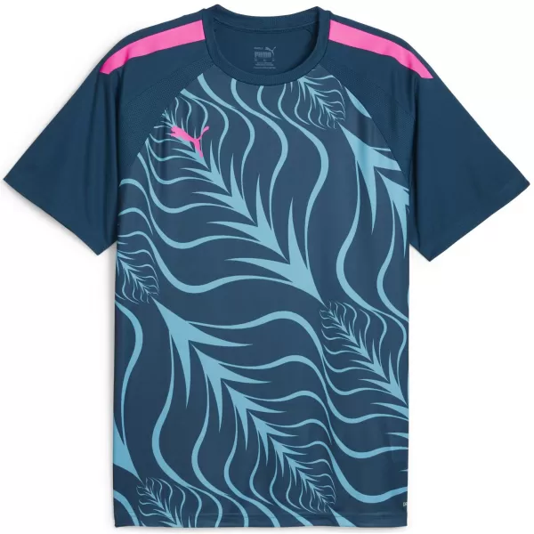  Herren-T-Shirt PUMA INDIVIDUALLIGA GRAPHICJERSEY 658984-56 BLAU 