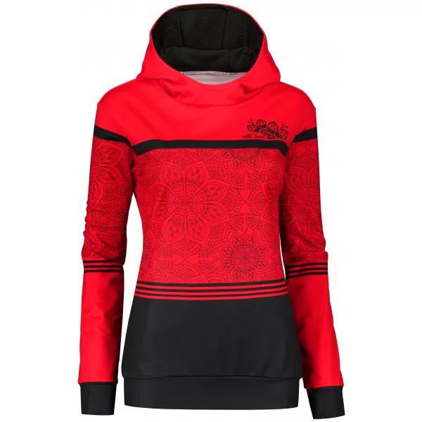  Premium-Sweatshirt für Damen ALTISPORT VOJ/ALW023MI01 ROT 