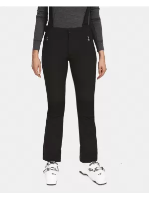 Softshell-Skihose für Damen KILPI DIONE-W UL0408KI SCHWARZ