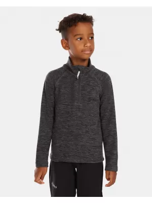 Fleece-Sweatshirt für Kinder KILPI ALMERI-J UJ0204KI DUNKELGRAU