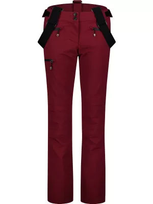 Skihose für Damen NORDBLANC INDESTRUCTIBLE NBWP7939 BURGUND