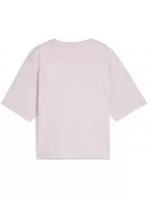 Damen-T-Shirt PUMA ESS CROPPED LOGO TEE 586866-60 LILA
