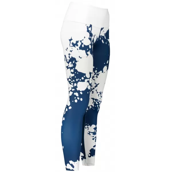  Lange Premium-Leggings für Damen ALTISPORT VOJ/ALW012LEG01 WEIß BLAU 