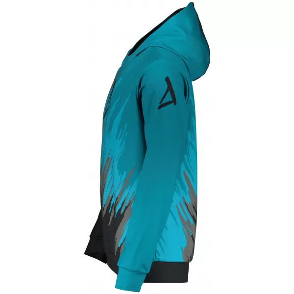  Hochwertiges Funktions-Sweatshirt für Herren ALTISPORT VOJ/ALM006MI01 SCHWARZ/KEROSIN 