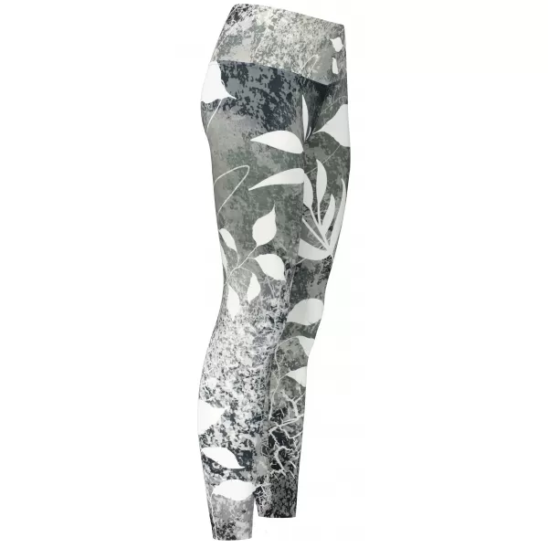  Lange Premium-Leggings für Damen ALTISPORT VOJ/ALW020LEG01 SCHWARZ UND WEIß 