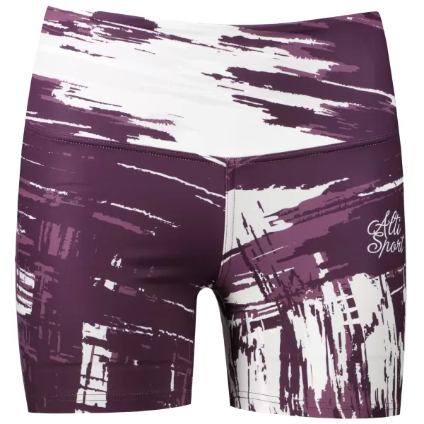  Kurze Premium-Leggings für Damen ALTISPORT VOJ/ALW010LEG03 LILA 