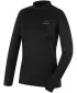 Thermo-T-Shirt für Damen HUSKY TROMI ZIP L SCHWARZ