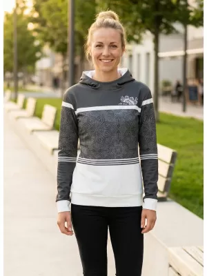 Premium-Sweatshirt für Damen ALTISPORT VOJ/ALW023MI01 GRAU